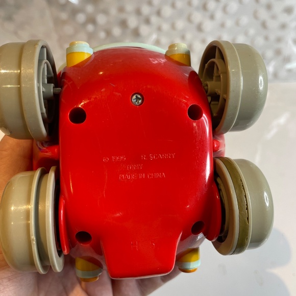 Richard Scary Lowly 🐛Worm Push ‘n’ Go 🍎Apple Car - Picture 10 of 10